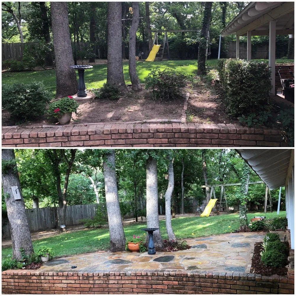 Trusted yard cleanup service in Edmond, OK - Fokus Landscape Services