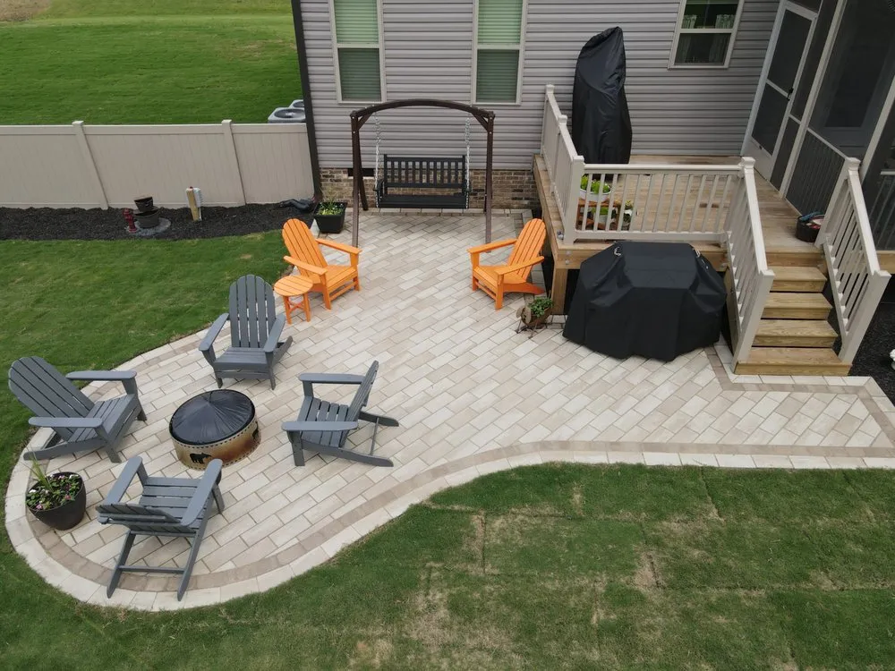 Reliable yard cleanup service in Raleigh, NC by Folksy Custom Landscapes