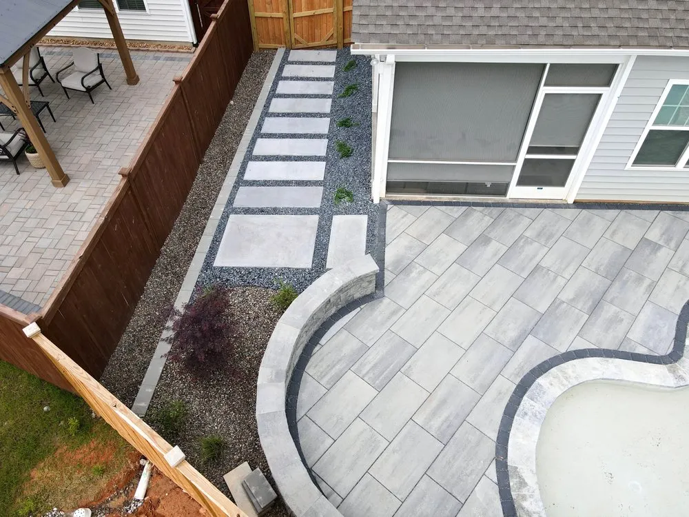 Trusted yard cleanup service for beautiful yards in Raleigh, NC by Folksy Custom Landscapes