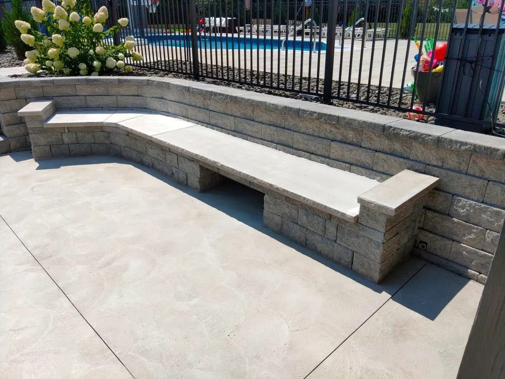 Local landscape installation with custom design in Kingston, PA by Foltz Landscaping