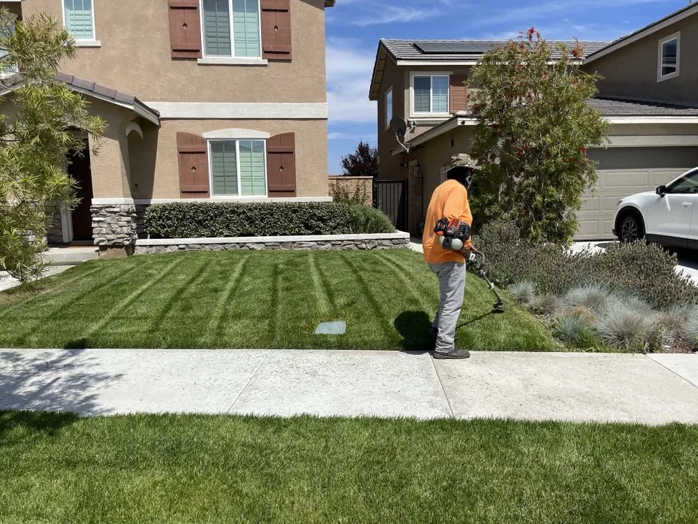 Professional lawn care service for residential properties across Fontana, CA - Fontana Electric Landscaping And Gardening