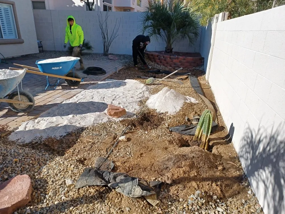 Top-rated garden landscaping in Las Vegas, NV - Fonzi Landscaping