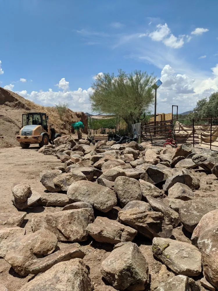 Professional residential landscaping in Cave Creek, AZ by Foothills Granite
