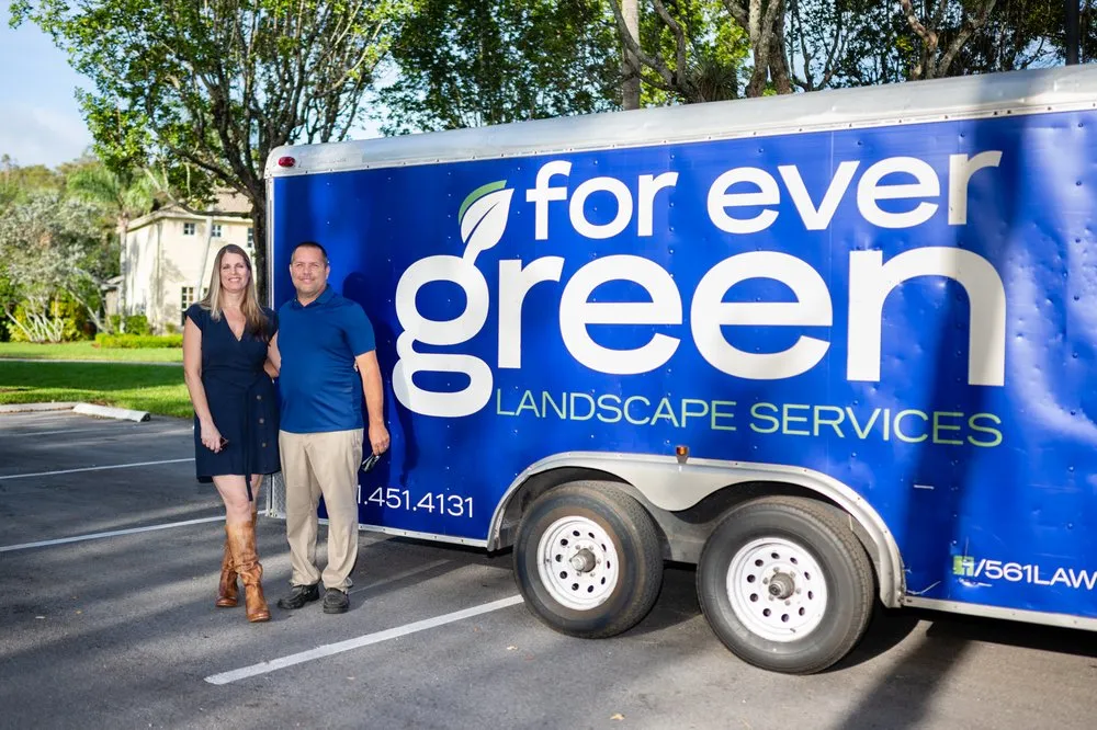 Top-rated lawn care service in Lake Worth, FL by For Ever Green Landscape Services