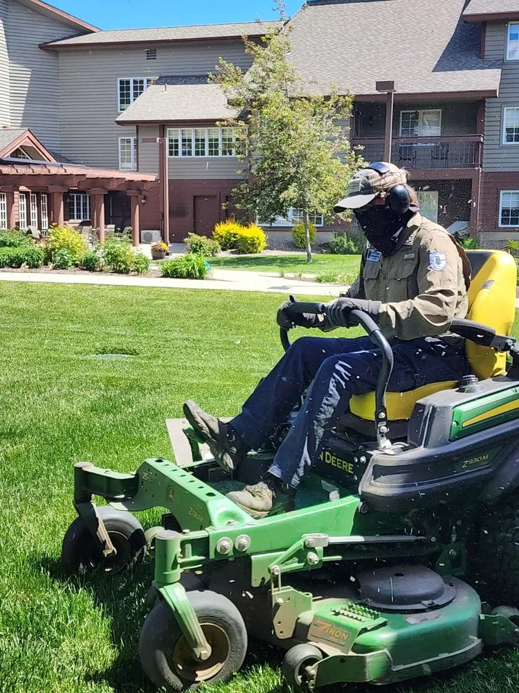 Top-rated lawn mowing service for residential properties in Kalispell, MT by For Evergreen Ground Maintenance
