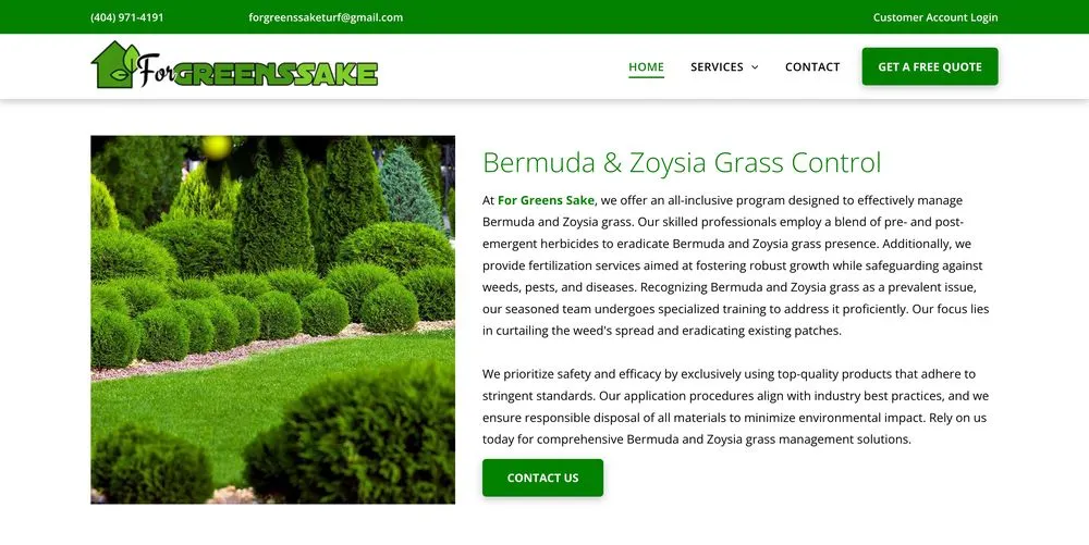 Professional landscape installation for beautiful yards across Cumming, GA - For Greens Sake