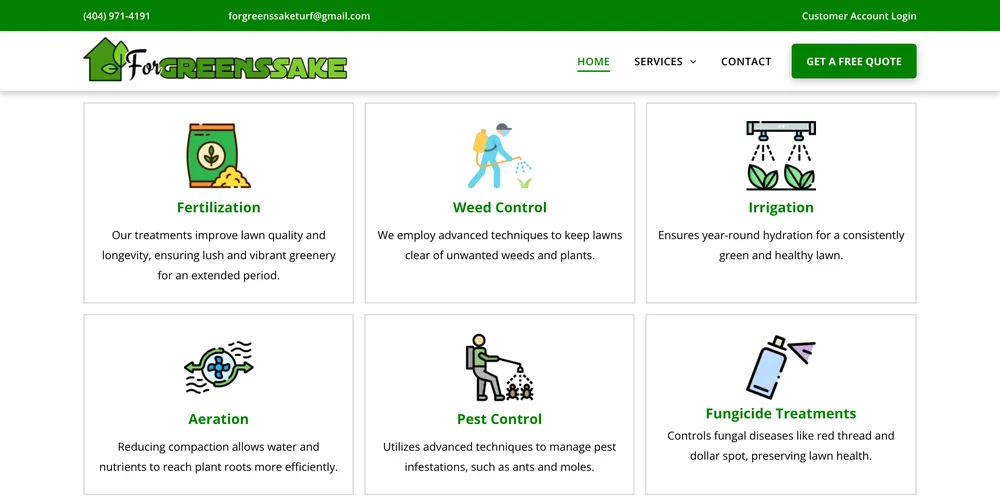 Expert yard maintenance in Cumming, GA - For Greens Sake