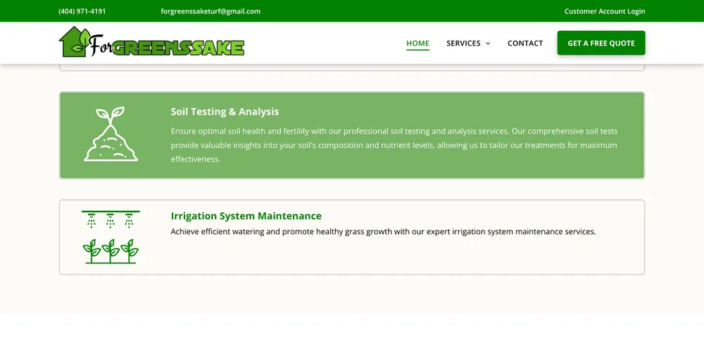 Trusted landscape design for residential properties in Cumming, GA by For Greens Sake