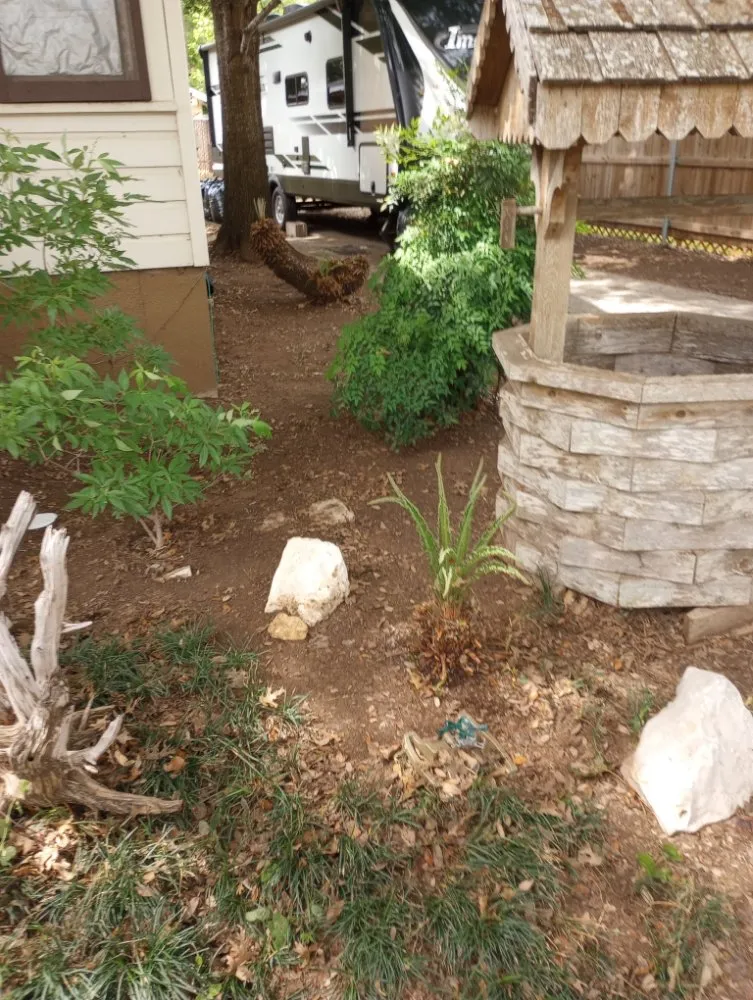 Professional landscape design in Springtown, TX by For Heaven's Sake Mowing