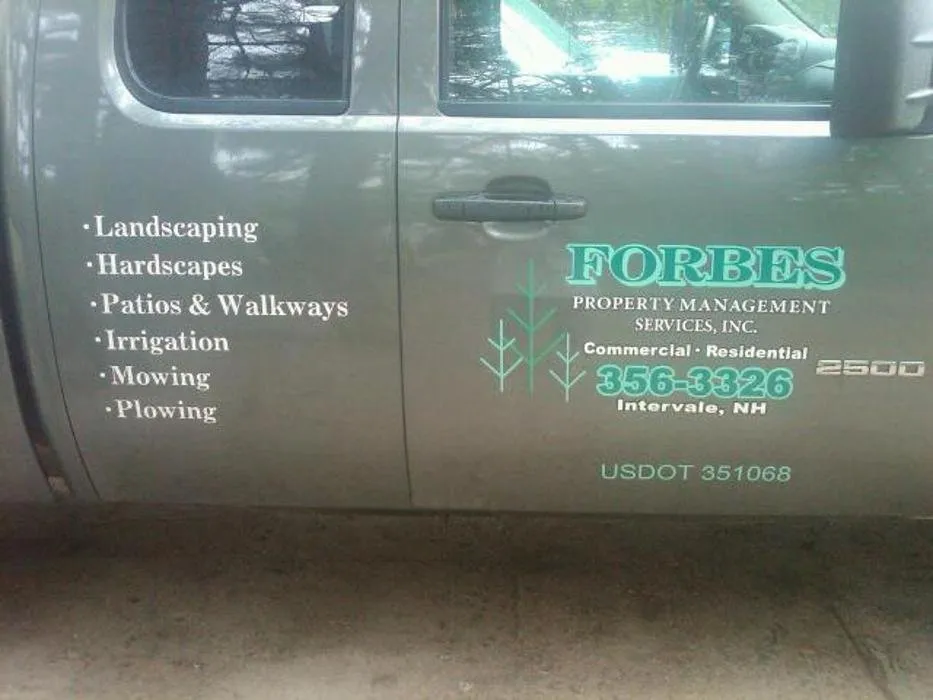 Professional landscaping services near you in Intervale, NH by Forbes Property Management Services