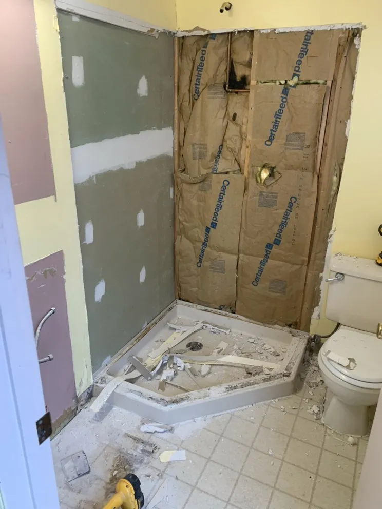 Professional yard cleanup service with custom design in Nazareth, PA by Forcier Property Management