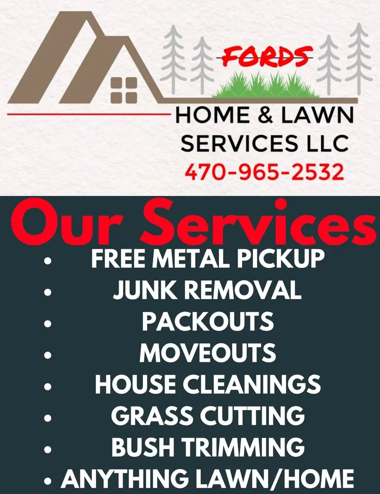 Reliable yard cleanup service experts serving Conyers, GA - Fords Home and Lawn Services