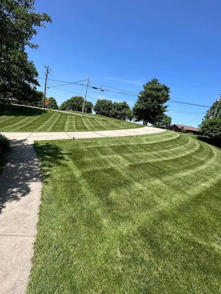Custom landscape installation for residential properties across North Bend, OH - Fore Lawncare