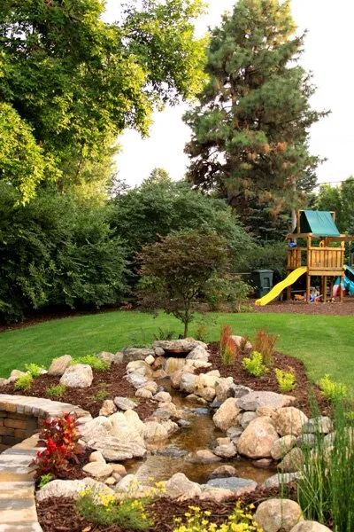 Professional garden landscaping for residential properties across Omaha, NE - Forest Green Lawn & Landscaping