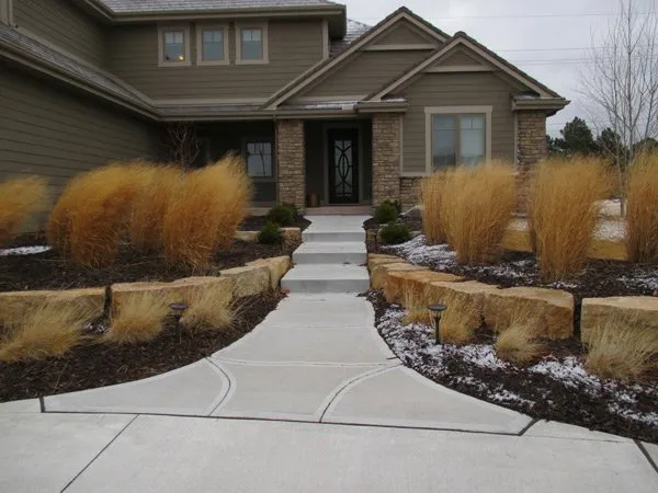 Custom landscape design in Omaha, NE by Forest Green Lawn & Landscaping