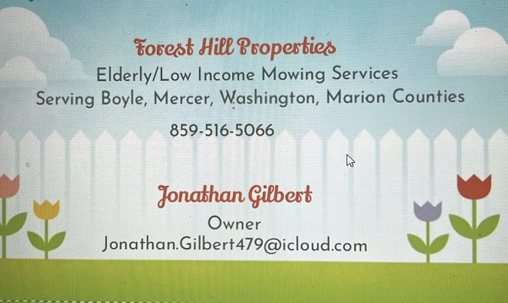 Custom garden landscaping in Perryville, KY by Forest Hill Properties