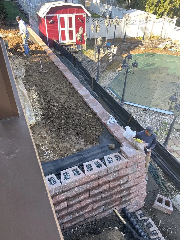 Custom garden landscaping for beautiful yards in Warren, NJ by Forest Landscape & Construction