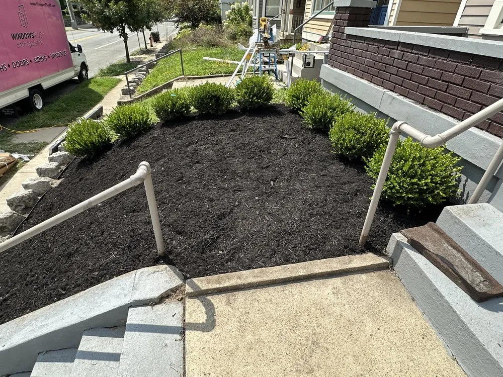 Top-rated lawn mowing service in Louisville, KY by Forest Landscape