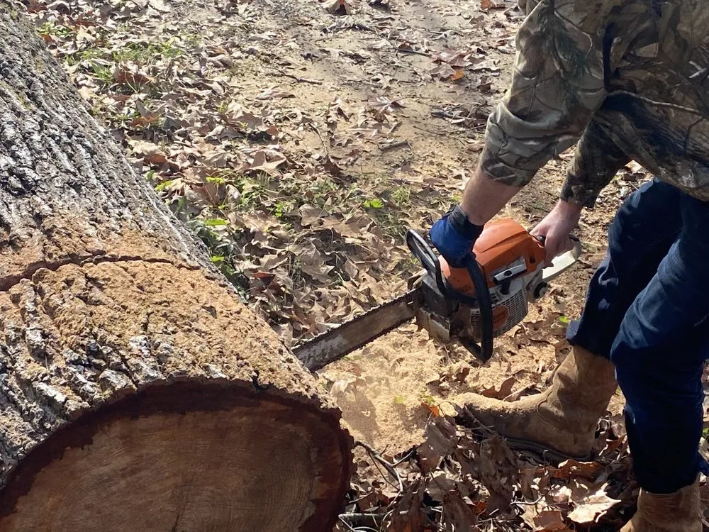 Custom residential landscaping in West Monroe, LA by Forest Tree & Landscape Service