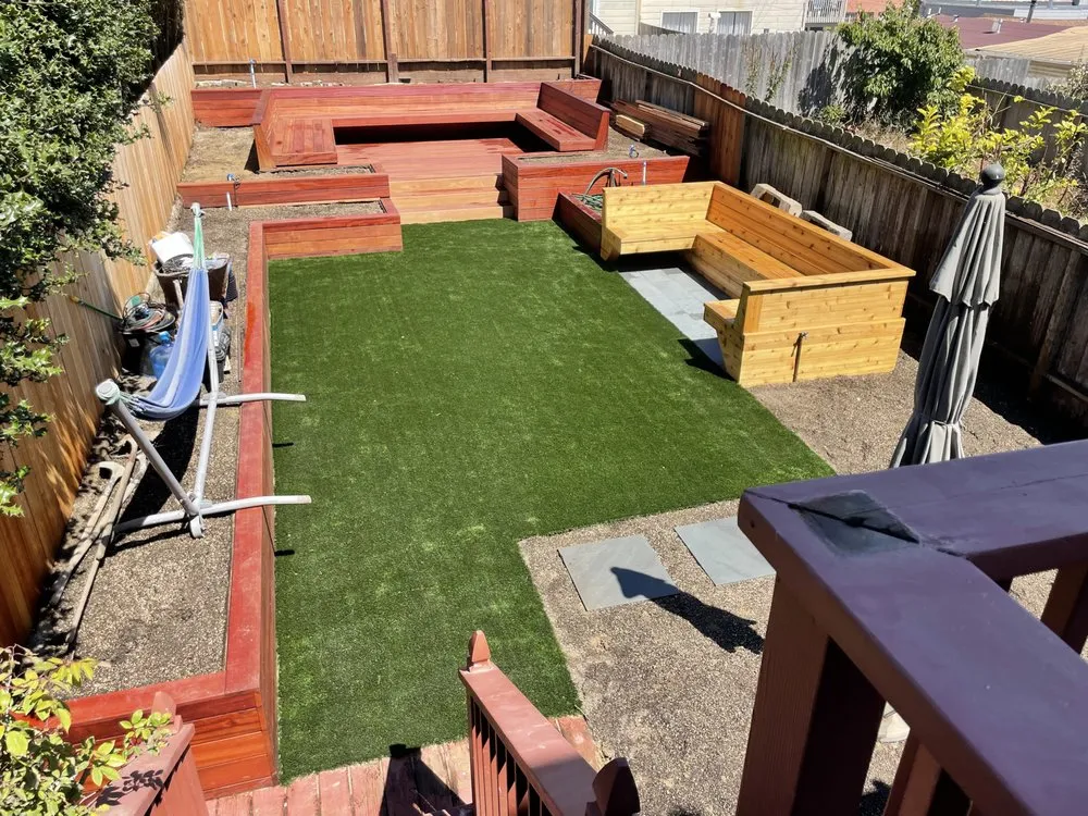 Top-rated landscape installation for year-round maintenance in Burlingame, CA by ForEver Construction