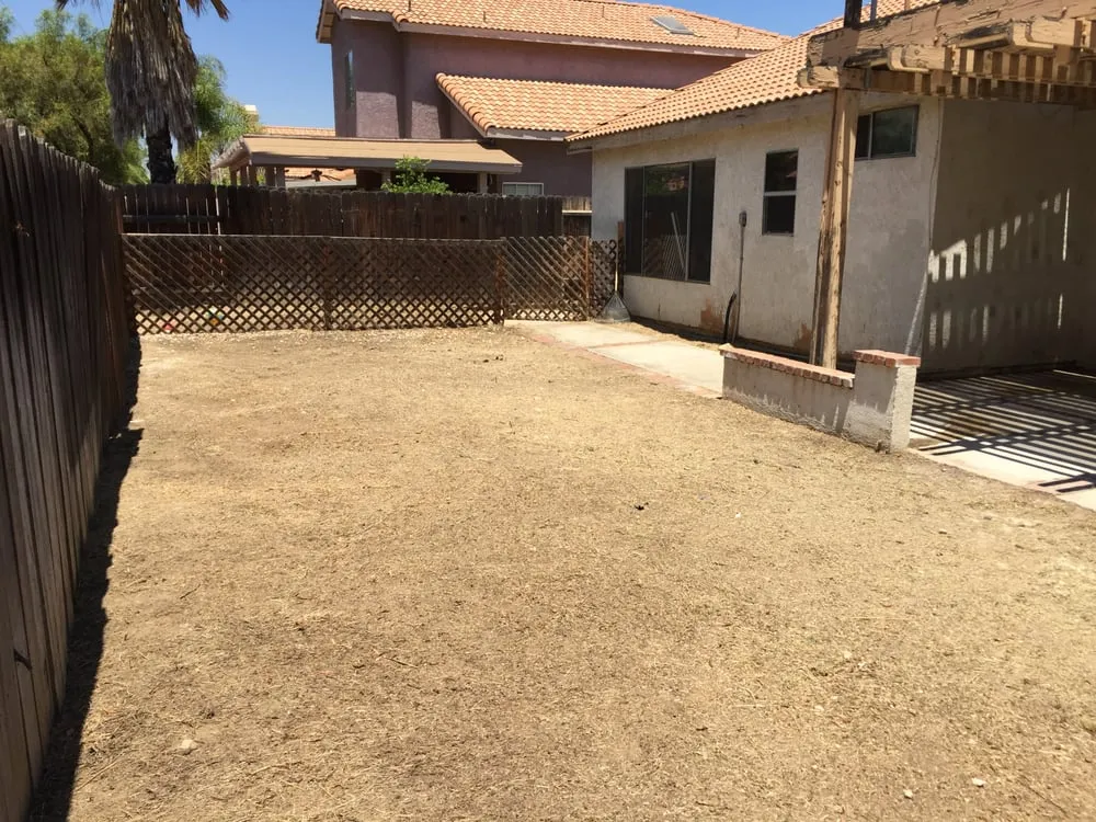 Custom garden landscaping near you in Moreno Valley, CA by Forever Curbing & Landscaping Services