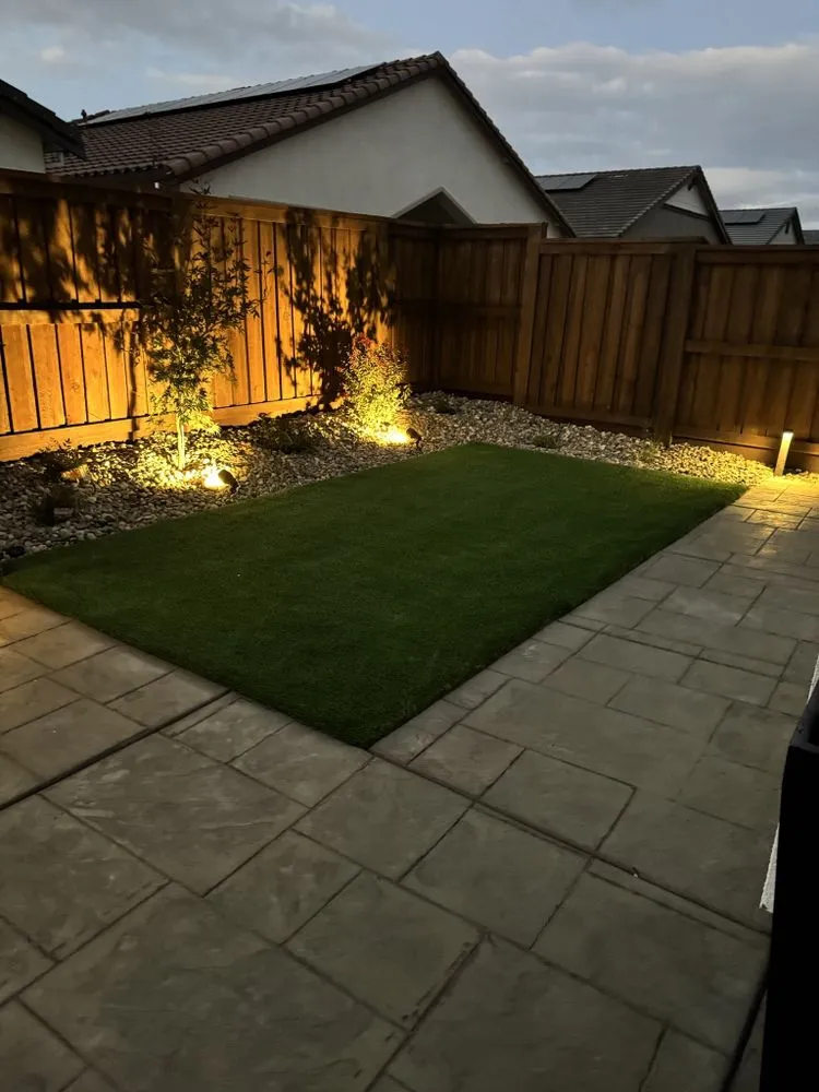 Custom outdoor landscaping in Dixon, CA by Forever Green Cali