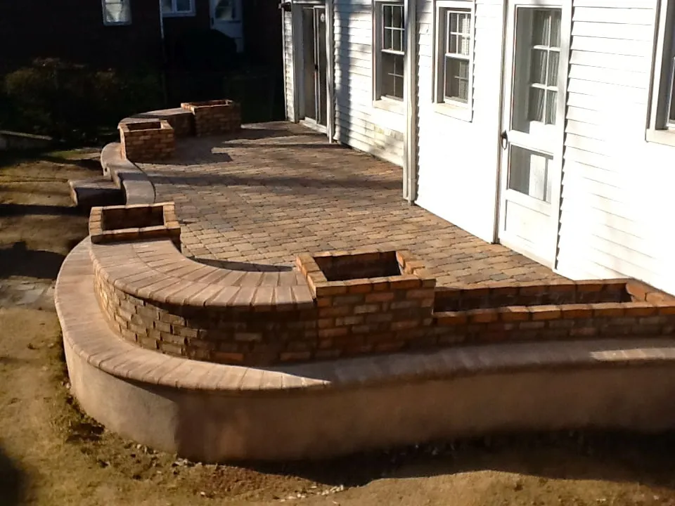 Professional outdoor landscaping in Rutherford, NJ by Forever Green Landscape Construction & Design