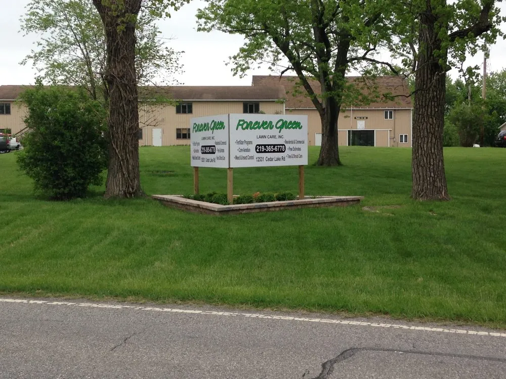 Professional yard maintenance in Crown Point, IN - Forever Green Lawn Care