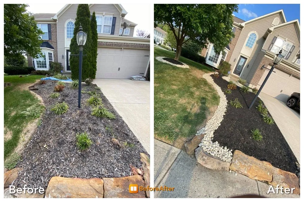 Local landscape installation for outdoor upgrades in Fairborn, OH by Forever Green Lawn Care
