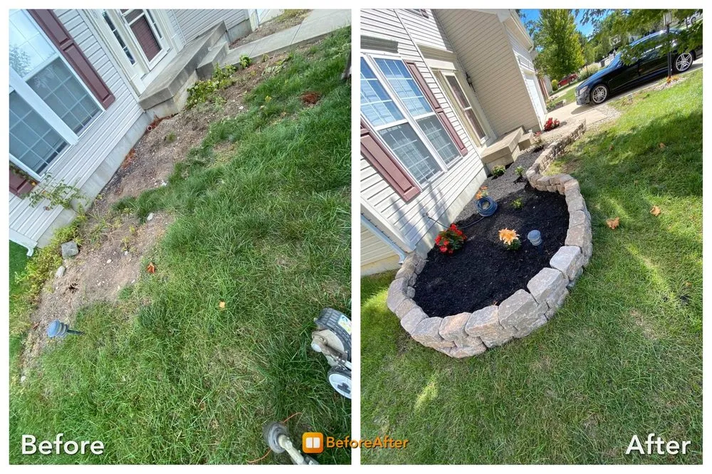 Custom lawn care service with custom design across Fairborn, OH - Forever Green Lawn Care