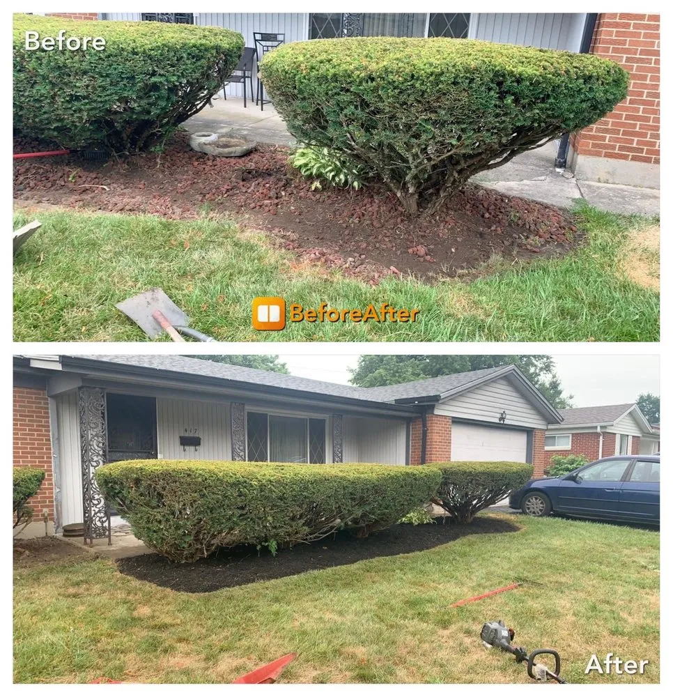 Affordable landscape installation in Fairborn, OH by Forever Green Lawn Care