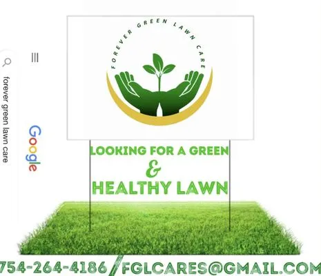 Forever Green Lawn Care Logo