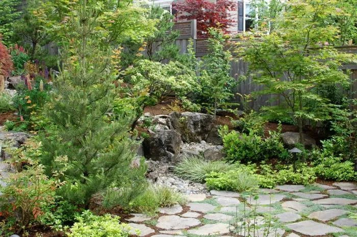 Custom yard maintenance with custom design in Nine Mile Falls, WA by Forever Green Sprinklers and Landscapes