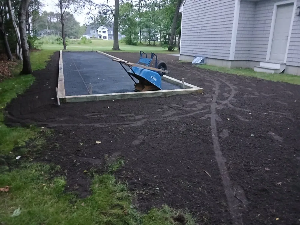 Reliable yard cleanup service for beautiful yards in Teaticket, MA by Forever Landscaping & Masonry