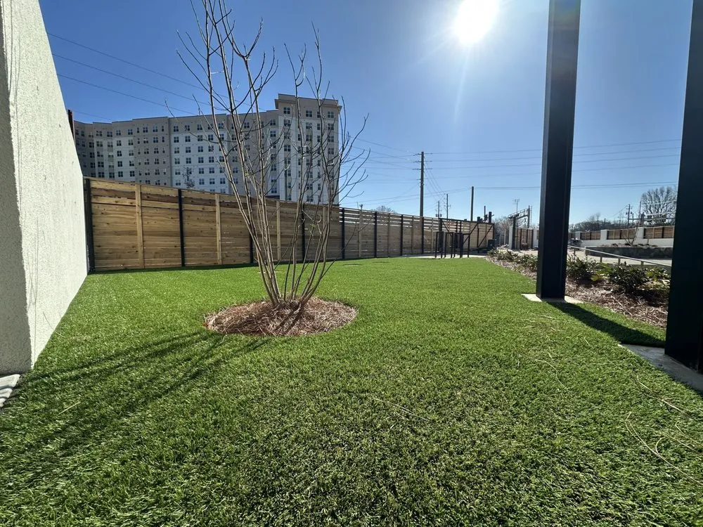 Custom garden landscaping near you in Loganville, GA by ForeverLawn NCGA - Atlanta Artificial Turf