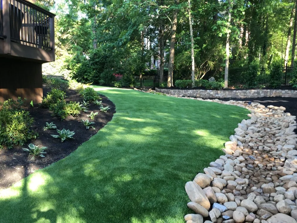 Trusted landscape installation for beautiful yards in Loganville, GA by ForeverLawn NCGA - Atlanta Artificial Turf