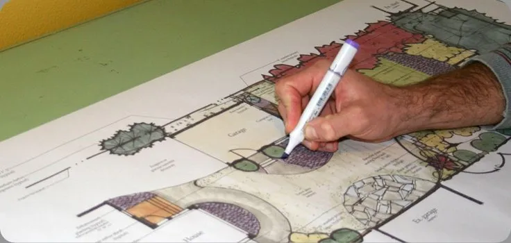 Professional outdoor landscaping in Evansville, WI by Formecology