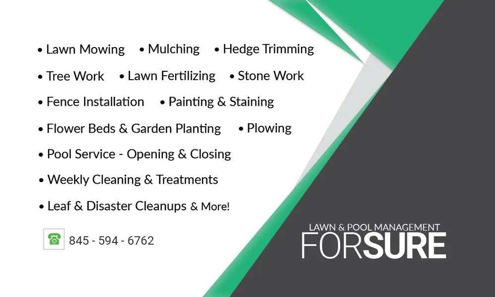 Professional landscape design for beautiful yards across Pine Plains, NY - Forsure Landscaping and pool service