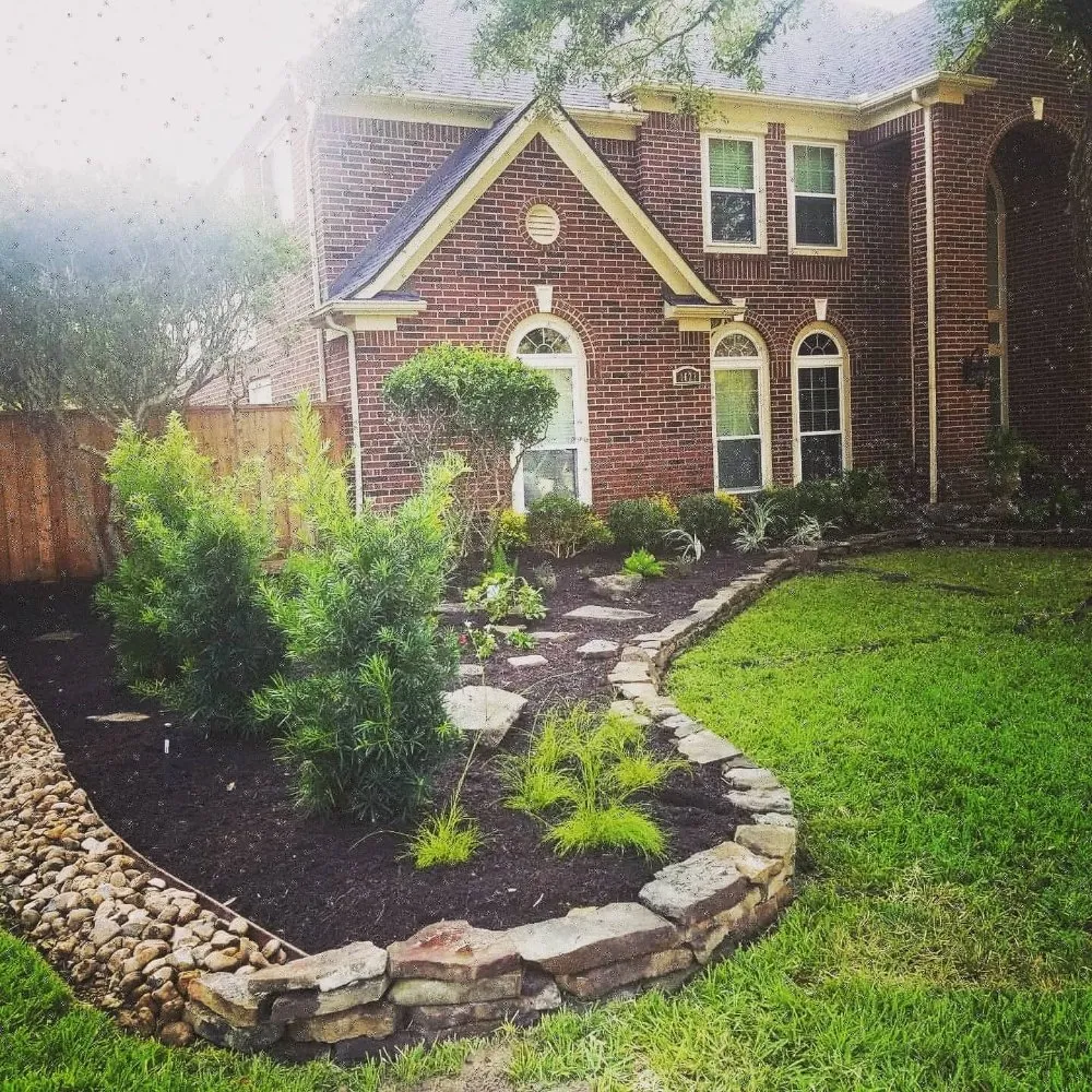 Professional yard cleanup service for beautiful yards across Sugar Land, TX - Fort Bend Backyard
