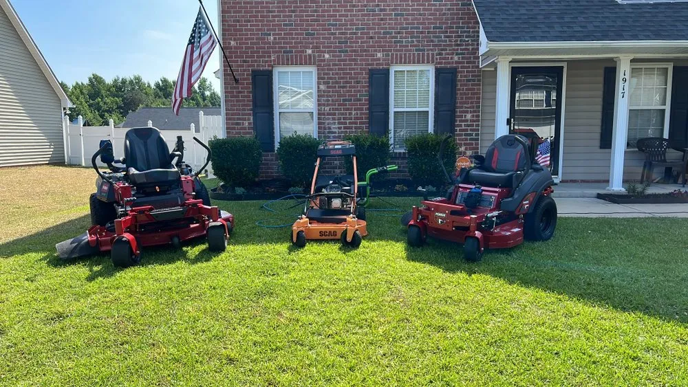 Local landscaping services for homes in Fayetteville, NC by Fort Liberty Lawn