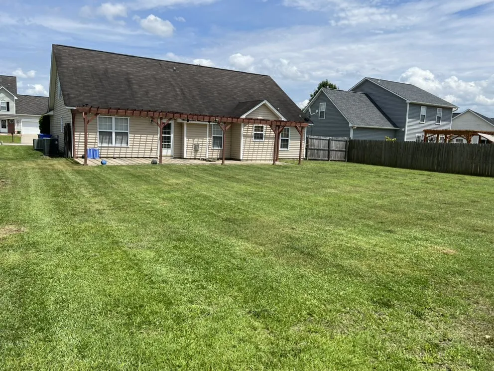 Custom landscape installation with custom design across Fayetteville, NC - Fort Liberty Lawn