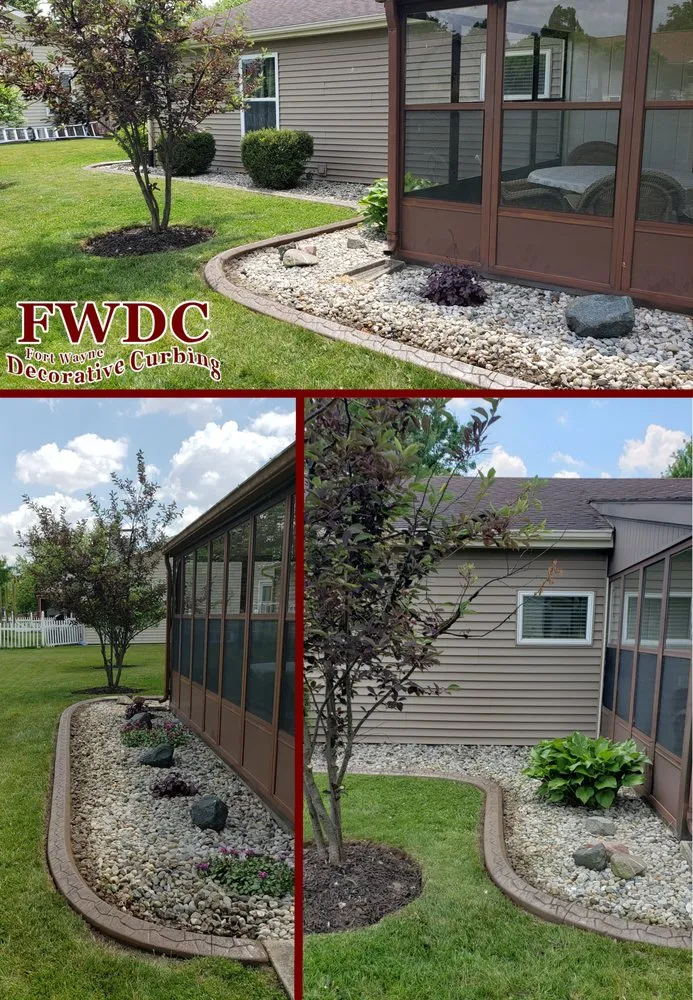 Expert outdoor landscaping for beautiful yards across Fort Wayne, IN - Fort Wayne Decorative Curbing - FWDC