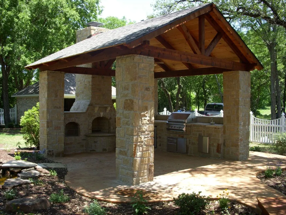 Custom outdoor landscaping for year-round maintenance in Haslet, TX by Fort Worth Synthetic Turf