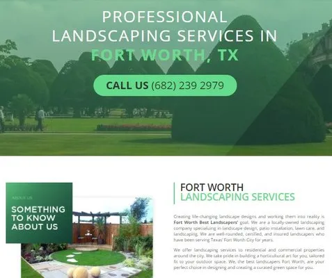 Fort Worth's Best Landscapers Logo