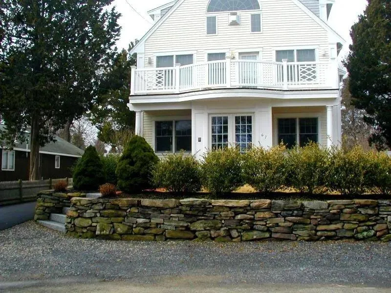 Professional garden landscaping with custom design across Marshfield, MA - Forti Landscape