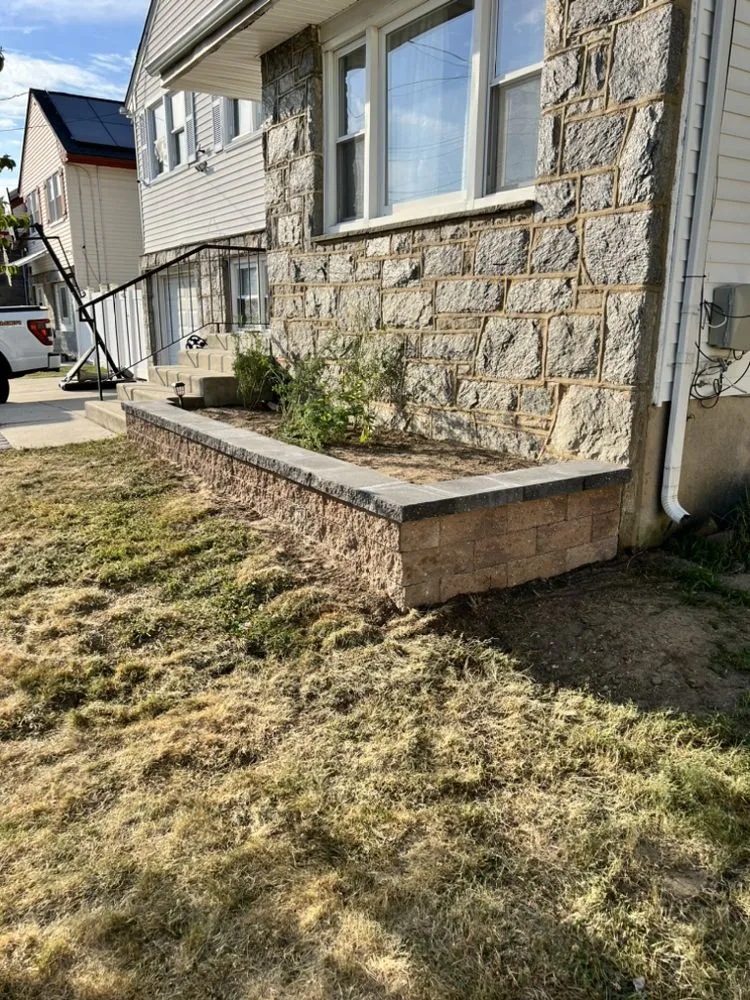 Affordable landscape design for homes in Merchantville, NJ by Fortino Landscaping