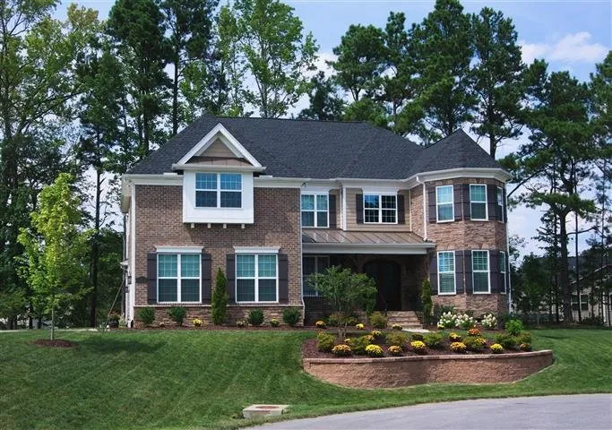 Custom residential landscaping in Wake Forest, NC by FortSmith Landscaping