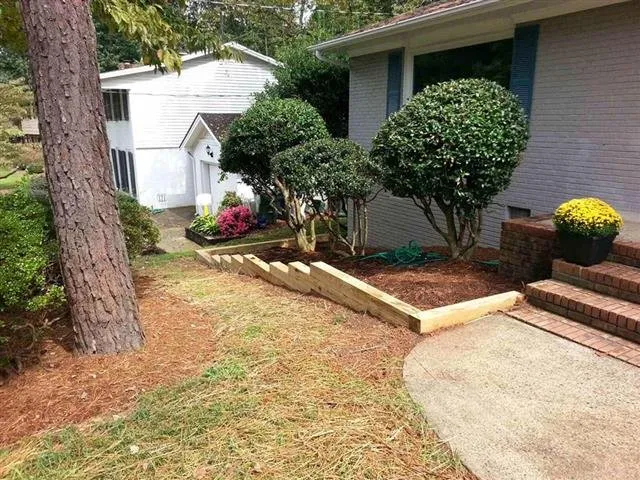 Professional garden landscaping near you in Wake Forest, NC by FortSmith Landscaping