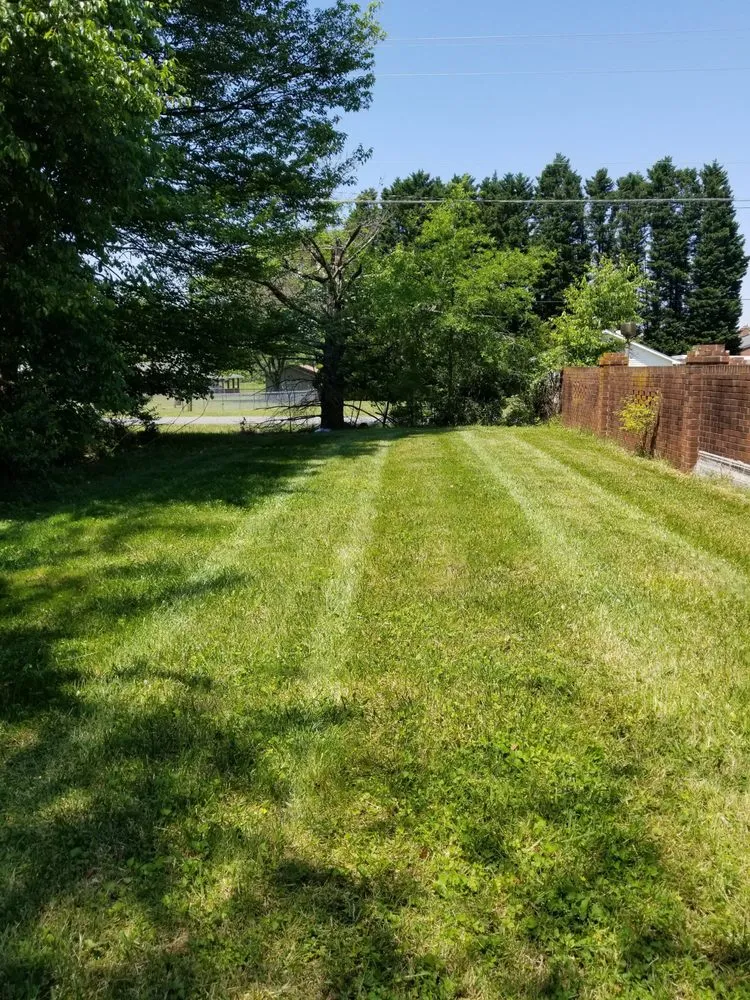 Custom outdoor landscaping with custom design in Rural Hall, NC by fortune landscaping