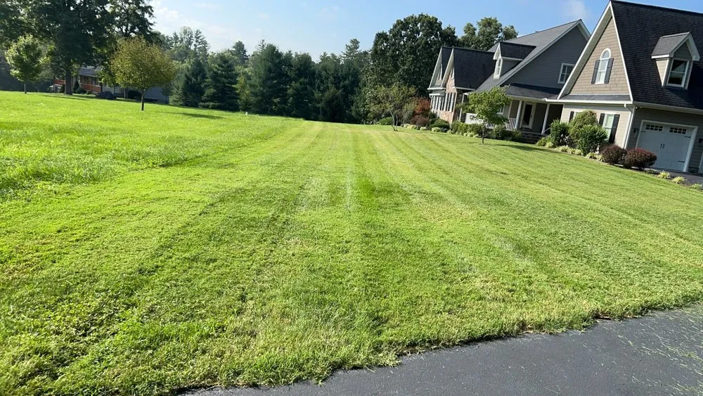 Affordable landscape design for homes in Louisa, VA by Fortunes Landscaping